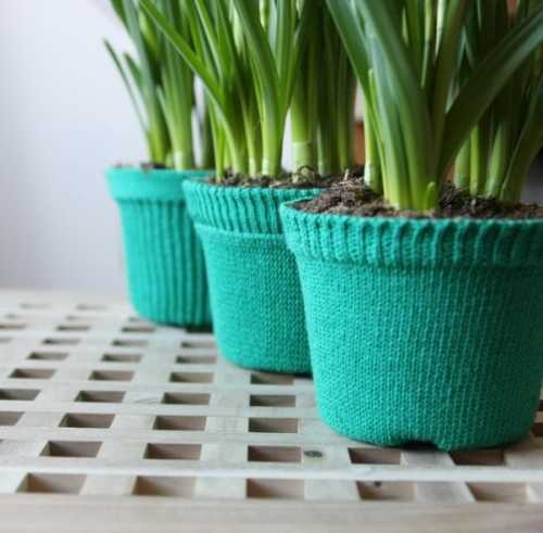 Декор цветочных горшков Декор цветочных горшков