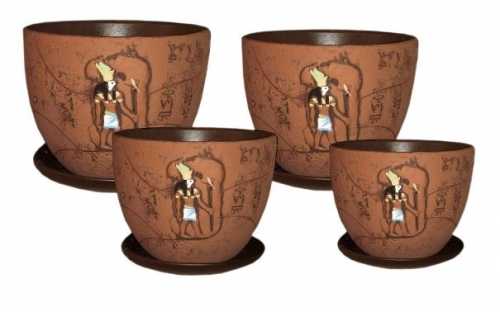 Декор цветочных горшков Декор цветочных горшков