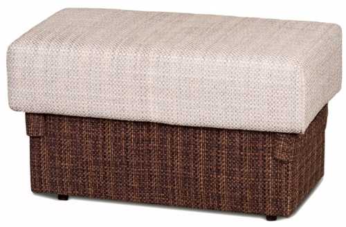 Как сделать пуф из старого ящика