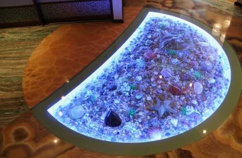 Пол из камня в квартире (доме)