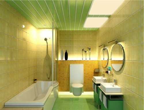 Какой потолок выбрать для ванной комнаты