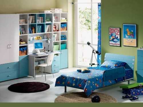 Детская комната в космическом стиле