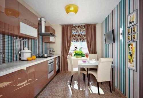 Как выбрать обои для кухни