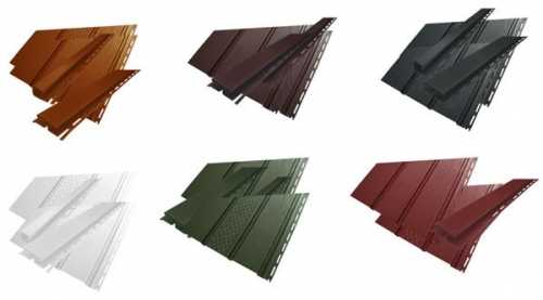 Материалы для подшивки кровли