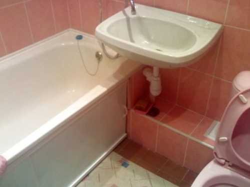 Косметический ремонт в ванной комнате