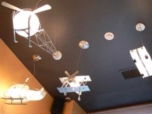 Детская комната в космическом стиле