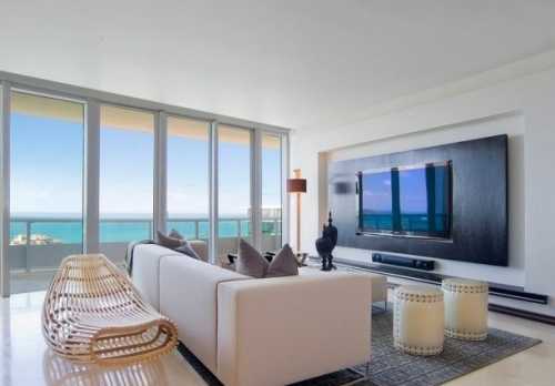 Телевизор на стене в гостиной: идеи декора Телевизор на стене в гостиной: идеи декора