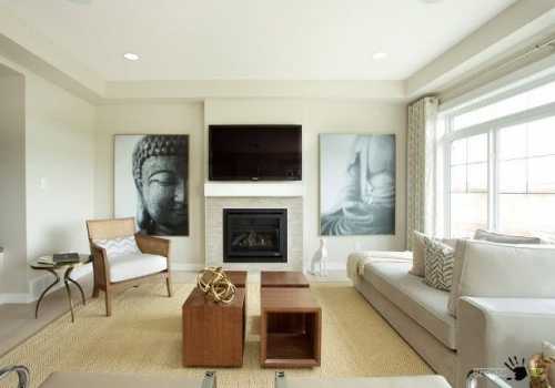 Телевизор на стене в гостиной: идеи декора Телевизор на стене в гостиной: идеи декора