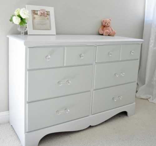 Как обновить старый комод Как обновить старый комод