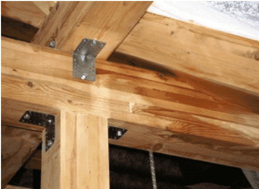 Стропильная система односкатной крыши