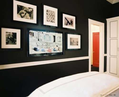 Телевизор на стене в гостиной: идеи декора Телевизор на стене в гостиной: идеи декора