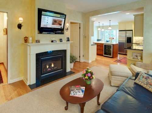 Телевизор на стене в гостиной: идеи декора Телевизор на стене в гостиной: идеи декора