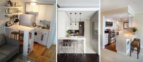 Дизайн квартиры-студии в 18-20 кв.м