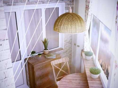 Балкон в стиле Прованс: правила оформления