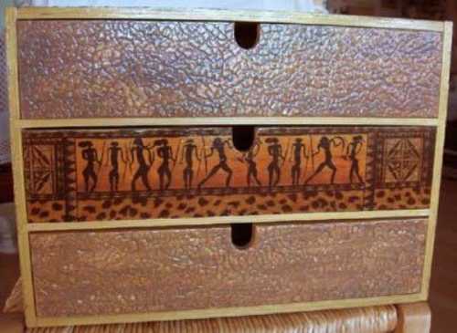 Как обновить старый комод Как обновить старый комод