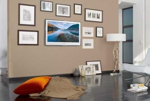 Телевизор на стене в гостиной: идеи декора Телевизор на стене в гостиной: идеи декора