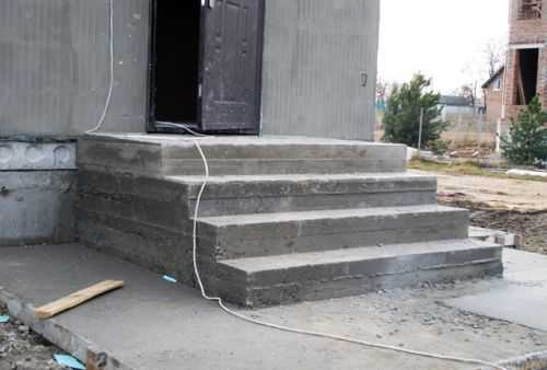 Правила строительства ступенек крыльца