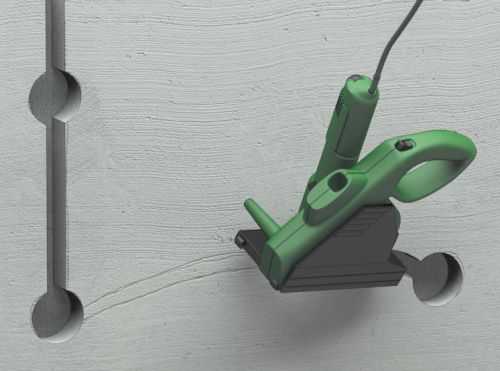 Монтаж скрытой электропроводки