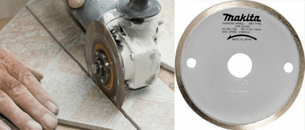 Резка керамогранита болгаркой: как отпилить без сколов Резка керамогранита болгаркой: как отпилить без сколов