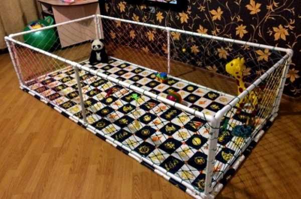Детский манеж своими руками: важная миссия, выполнимая для родителей