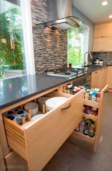 Три зоны хранения на кухне: как правильно разместить всё
Три зоны хранения на кухне: как правильно разместить всё