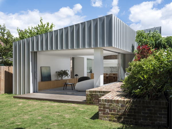 Семейный дом с инновационной пространственной конфигурацией Семейный дом с инновационной пространственной конфигурацией