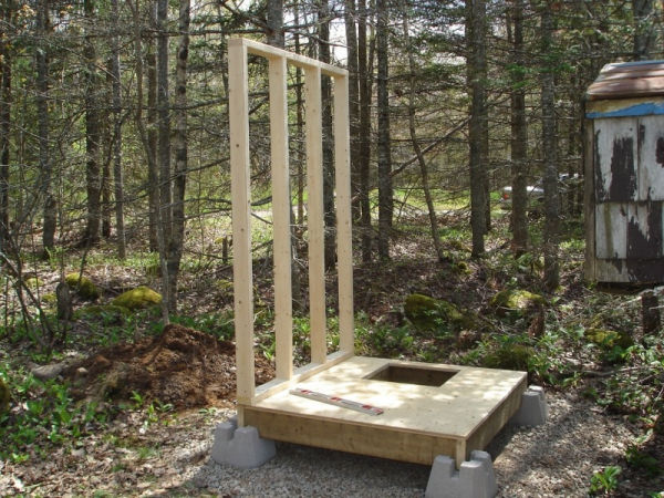 Как построить деревянный туалет на даче Как построить деревянный туалет на даче