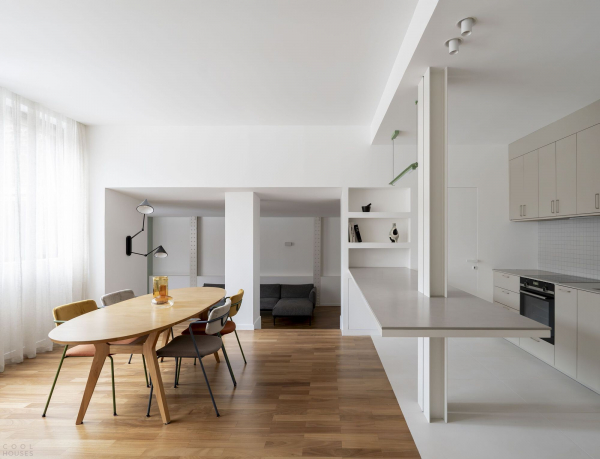 Современный лофт с историческим характером