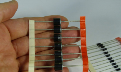 Максимальная рассеиваемая мощность и обратное напряжение на диоде