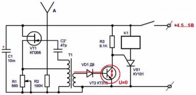 Схемы датчиков движения и принцип их работы, схемы подключения