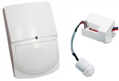 Схемы датчиков движения и принцип их работы, схемы подключения