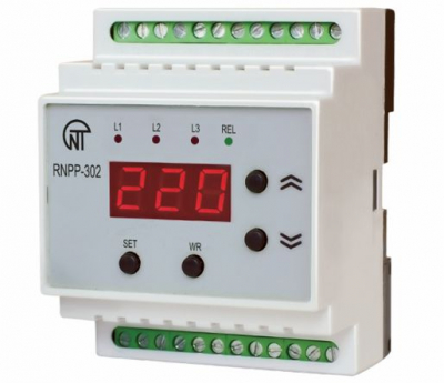 Схемы подключения реле напряжения в однофазной и трехфазной сети Схемы подключения реле напряжения в однофазной и трехфазной сети