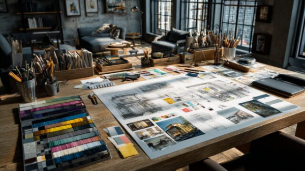 Процесс работы студии дизайна: этапы, сроки и контроль Процесс работы студии дизайна: этапы, сроки и контроль