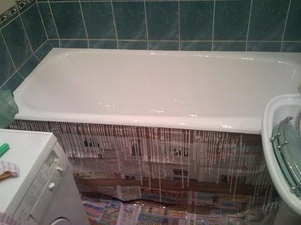 Восстановление чугунной ванны в домашних условиях: пошаговый инструктаж Восстановление чугунной ванны в домашних условиях: пошаговый инструктаж