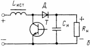 Простейшие бестрансформаторные импульсные преобразователи напряжения