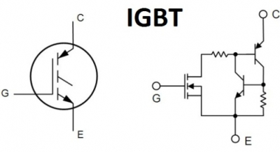 Силовые MOSFET и IGBT транзисторы, отличия и особенности их применения
