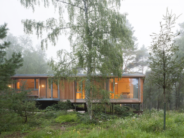 Современный скандинавский дом с гармоничным дизайном