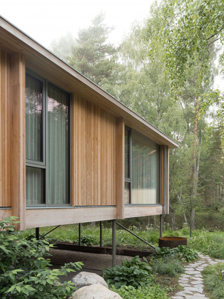 Современный скандинавский дом с гармоничным дизайном