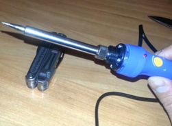 Как облудить необгораемое жало у паяльника