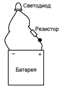 Применение светодиодов в электронных схемах