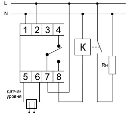 Реле контроля уровня для автоматизации насосных установок