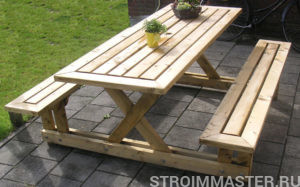 Скамейка своими руками