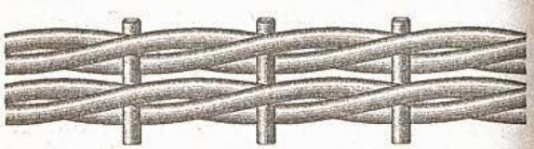 Как сделать плетенный забор своими руками