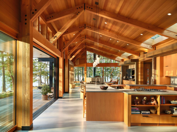 Островной дом с деревенским шиком