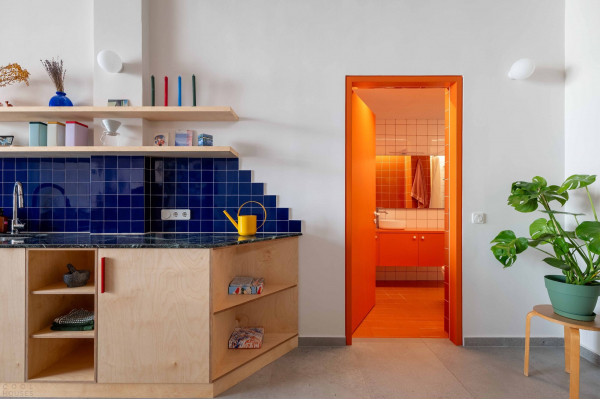 Многоуровневый лофт с индустриальной атмосферой