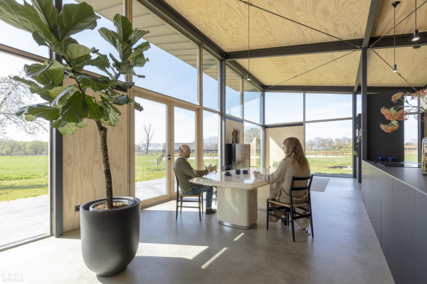 Экологичная вилла с вневременной архитектурой Экологичная вилла с вневременной архитектурой