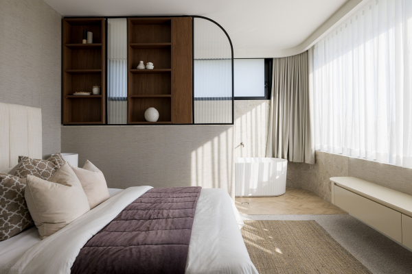 Резиденция с многоуровневыми пространствами