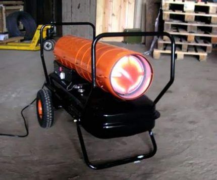 Дизельная тепловая пушка прямого и непрямого нагрева: устройство, принцип работы + обзор производителей Дизельная тепловая пушка прямого и непрямого нагрева: устройство, принцип работы + обзор производителей