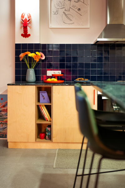 Многоуровневый лофт с индустриальной атмосферой