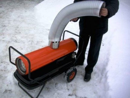 Дизельная тепловая пушка прямого и непрямого нагрева: устройство, принцип работы + обзор производителей Дизельная тепловая пушка прямого и непрямого нагрева: устройство, принцип работы + обзор производителей